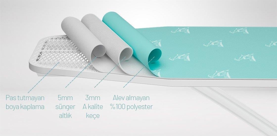 GAZZELLA (GZM 900 E) SQUAD ELEGANCE ÜTÜ MASASI