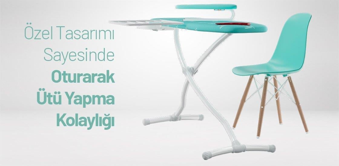 GAZZELLA (GZM 900 L) SQUAD LUXE ÜTÜ MASASI