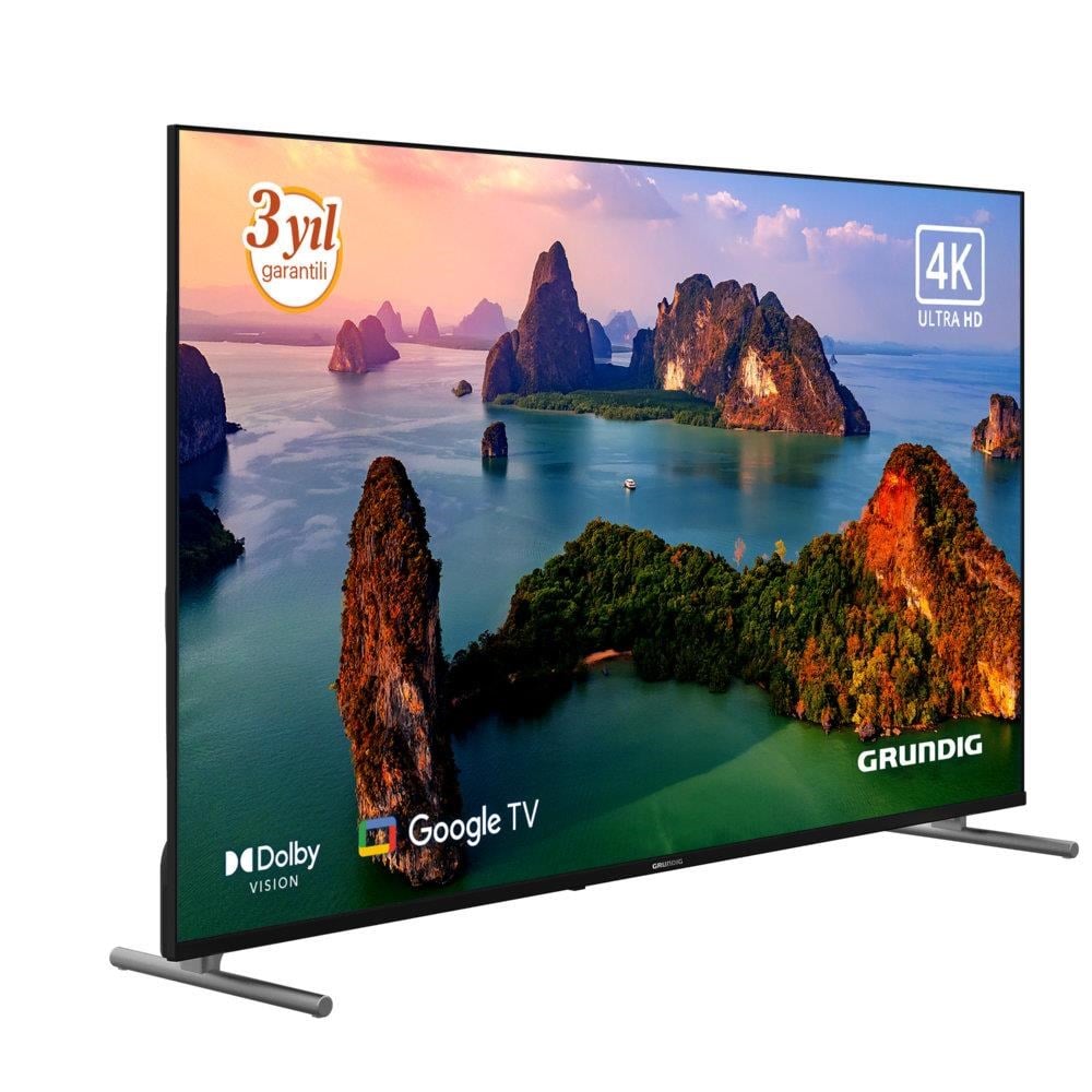GRUNDIG 50 GKU 750 SMART GoogleTV 126 EKRAN UHD LED TELEVİZYON | Kredi Kartsız Elden Taksit | Habipler AVM