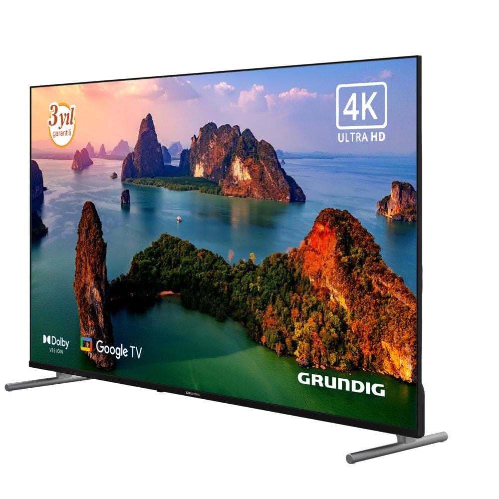 GRUNDIG 50 GKU 750 SMART GoogleTV 126 EKRAN UHD LED TELEVİZYON | Kredi Kartsız Elden Taksit | Habipler AVM