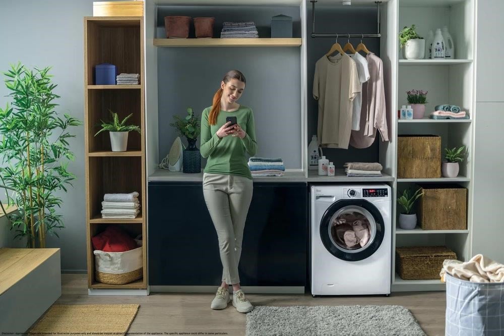 HOOVER H3WPS2106TAB6-17 (10 KG-1200 Devir) ÇAMAŞIR MAKİNESİ | Peşinatsız, Kartsız 12 Ay Elden Taksit | Habipler AVM