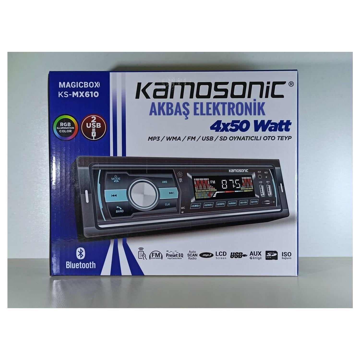 KAMOSONIC KS-MX610 OTO TEYP