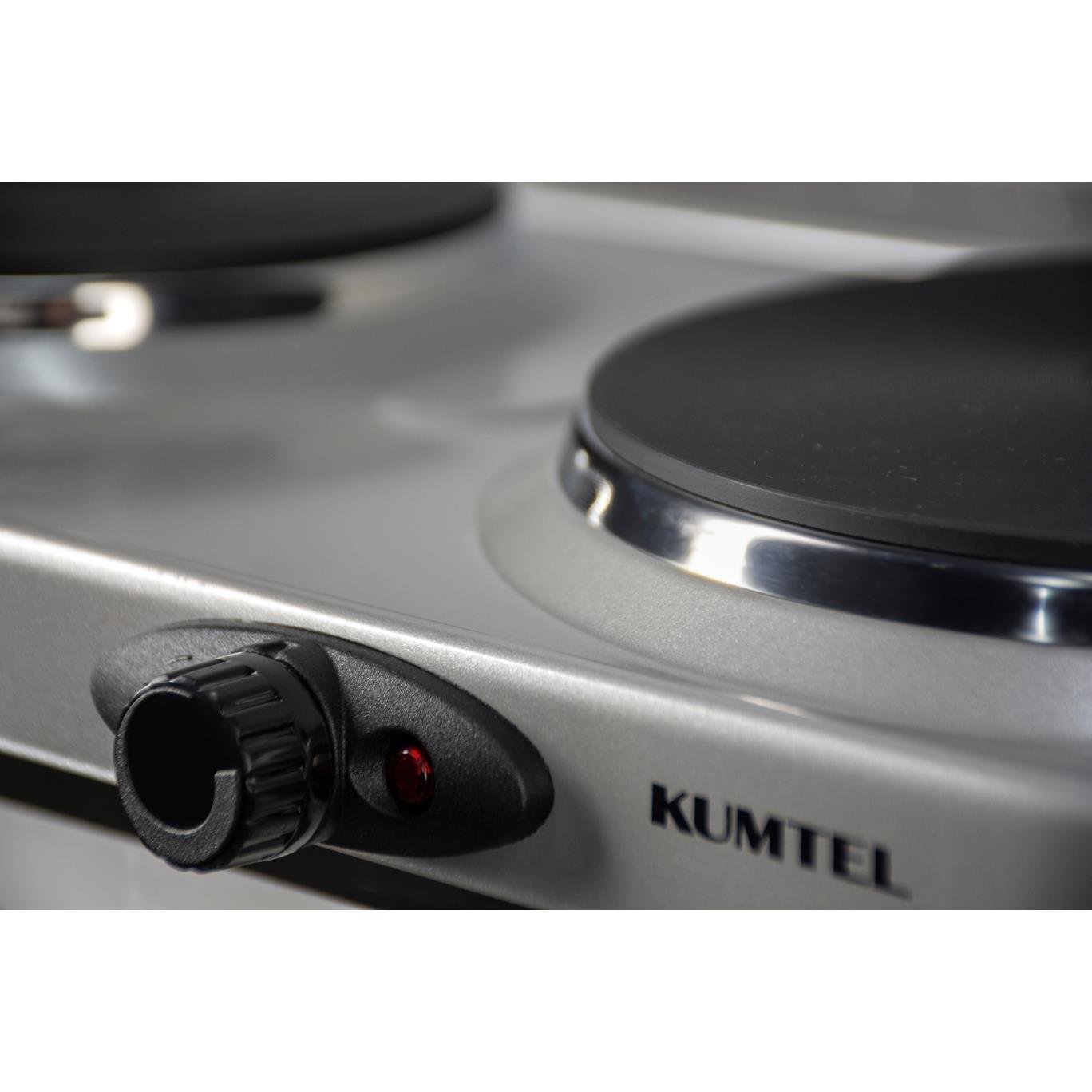 KUMTEL LX-7021 ÇİFTLİ HOTPLATE ELEKTRİKLİ OCAK