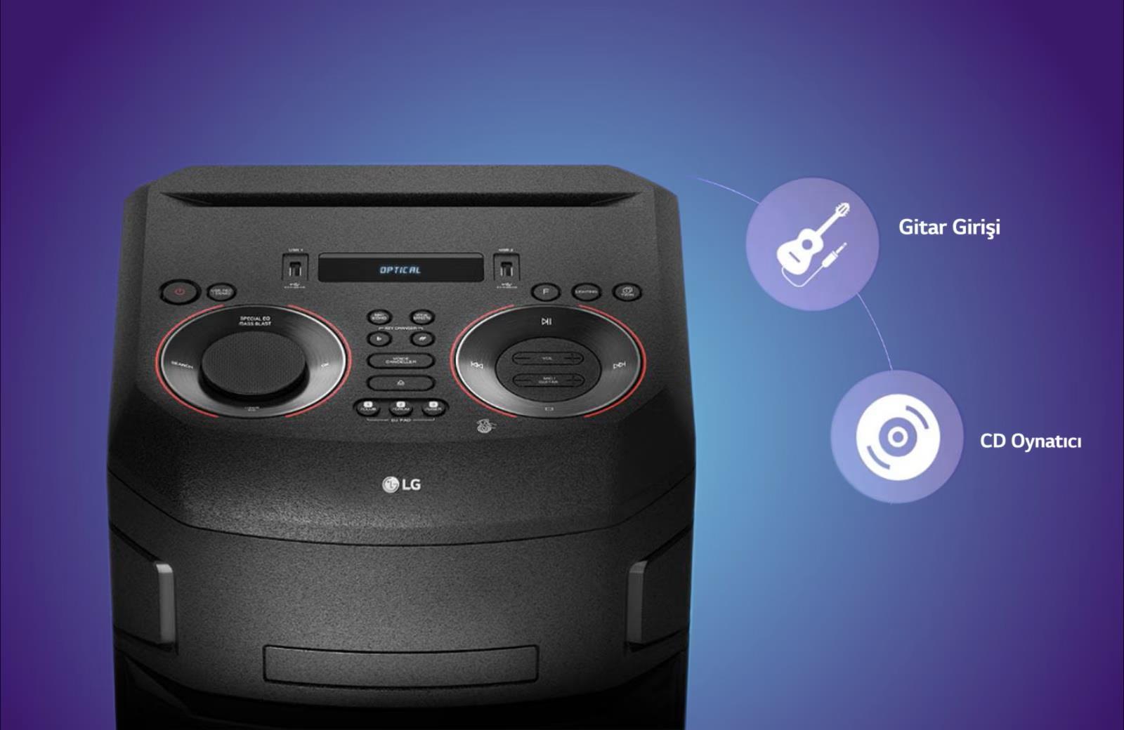 LG XBOOM ON7 (440 Watt) BLUETOOTH PARTİ HOPARLÖRÜ