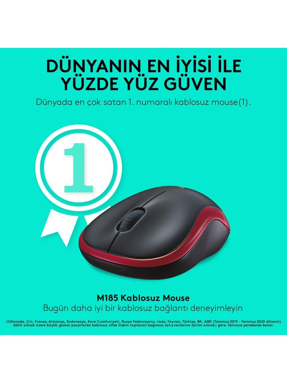 LOGITECH M185 KABLOUSZ MOUSE