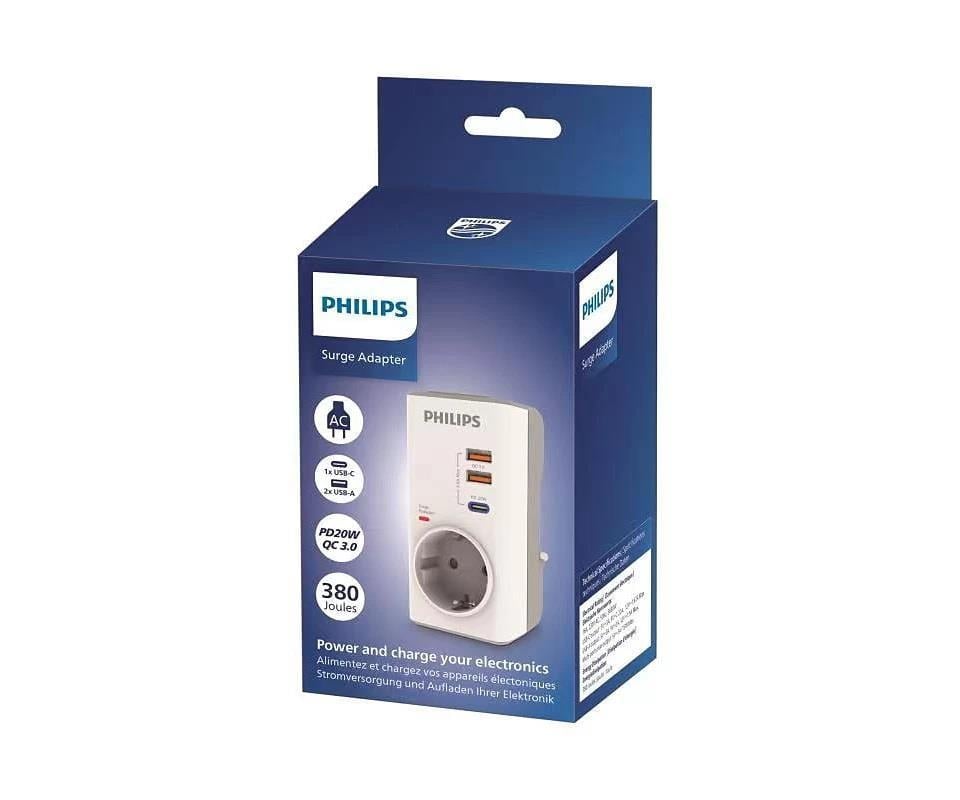 PHILIPS CHP8010W/10 AKIM KORUMALI PRİZ