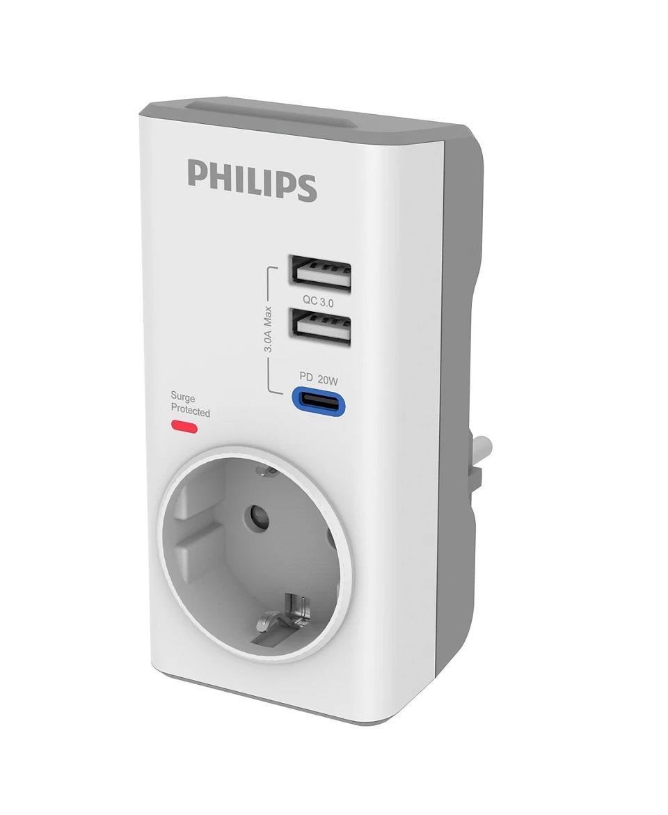 PHILIPS CHP8010W/10 AKIM KORUMALI PRİZ