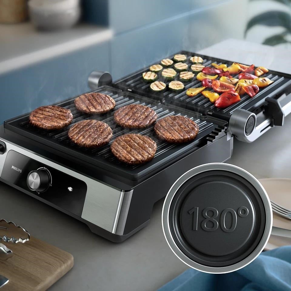 PHILIPS HD6301/90 5000 Serisi IZGARA ve TOST MAKİNESİ | Kredi Kartsız Elden Taksit | Habipler AVM