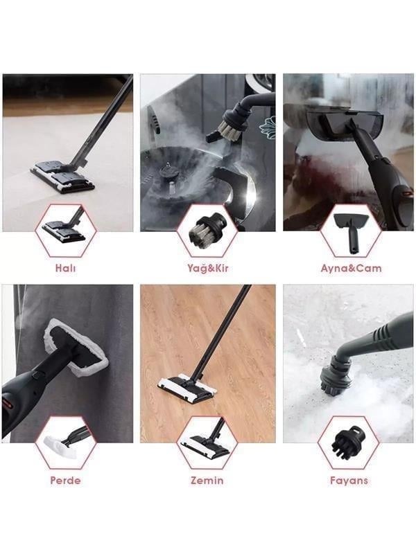 PİRANTECH CB-107C BUHARLI TEMİZLİK MAKİNESİ