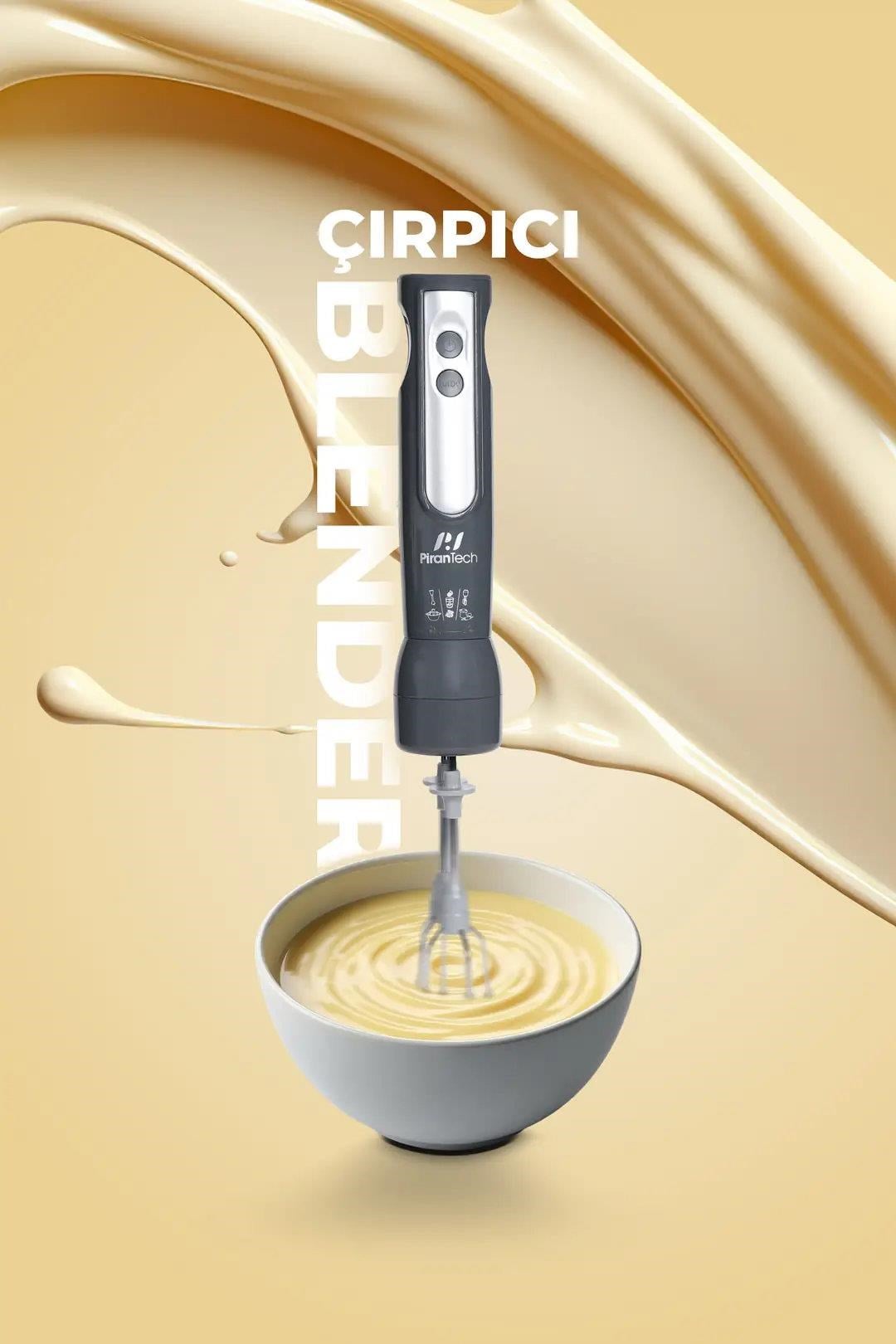 PİRANTECH YH-1420 1700 Watt BLENDER SET | Kredi Kartsız Elden Taksit | Habipler AVM