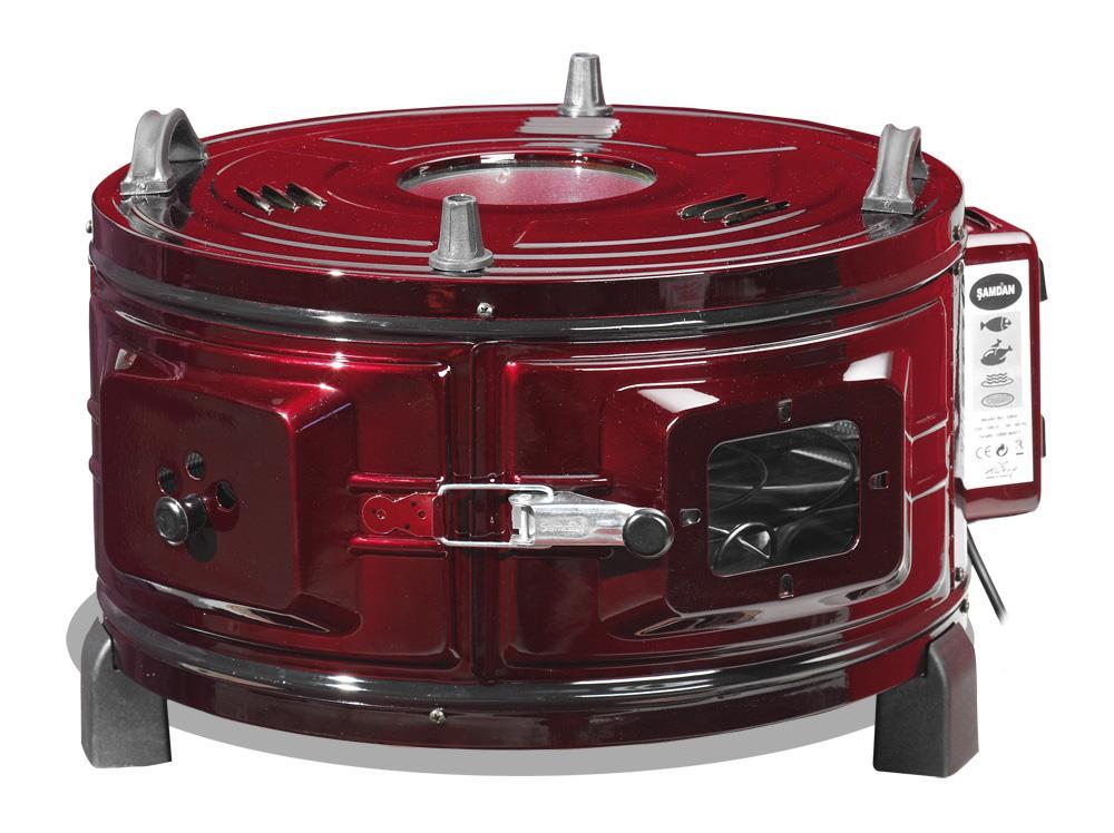ŞAMDAN 1000-T (42 Litre) TERMOSTATLI DÖNER DAVUL FIRIN