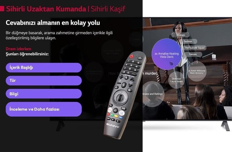 SUNNY SN43DAL540-0276 SMART webOS 110 EKRAN FULL LED TELEVİZYON