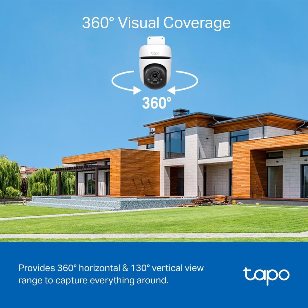 TP-LINK Tapo C510W DIŞ MEKAN Wi-Fi GÜVENLİK KAMERASI Kredi Kartsız, Peşinatsız, Elden Taksitle | Habipler AVM