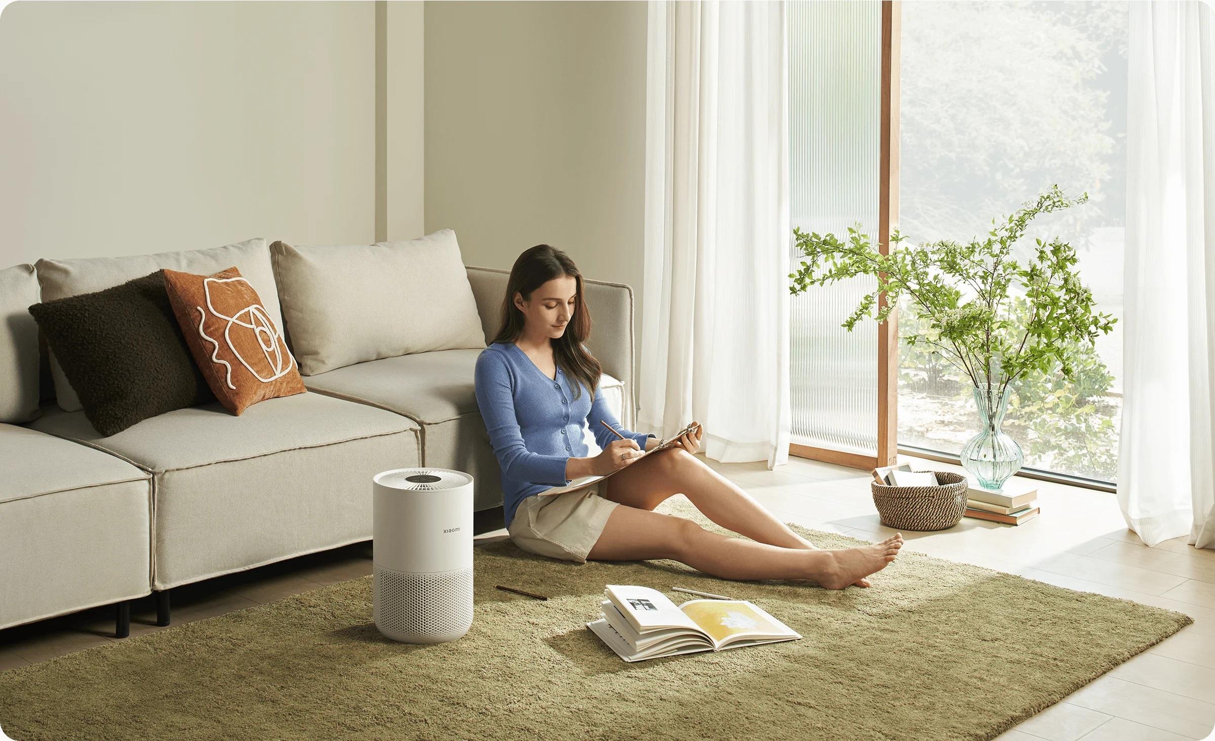 XIAOMI Smart Air Purifier 4 Compact HAVA TEMİZLEYİCİ Kredi Kartsız, Peşinatsız, Elden Taksitle | Habipler AVM