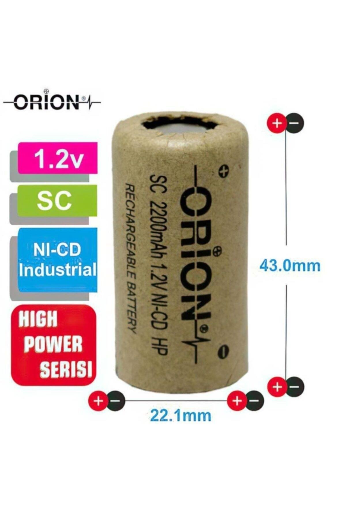 1.2v Ni-cd Sc 2200mah Şarj Edilebilir Pil - Hp