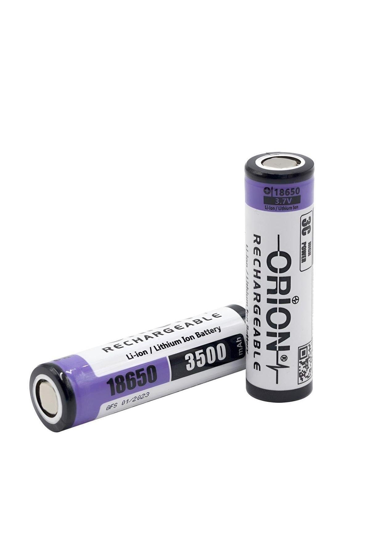 18650 3.7v 3500mah 3c Şarj Edilebilir Li-ion Pil