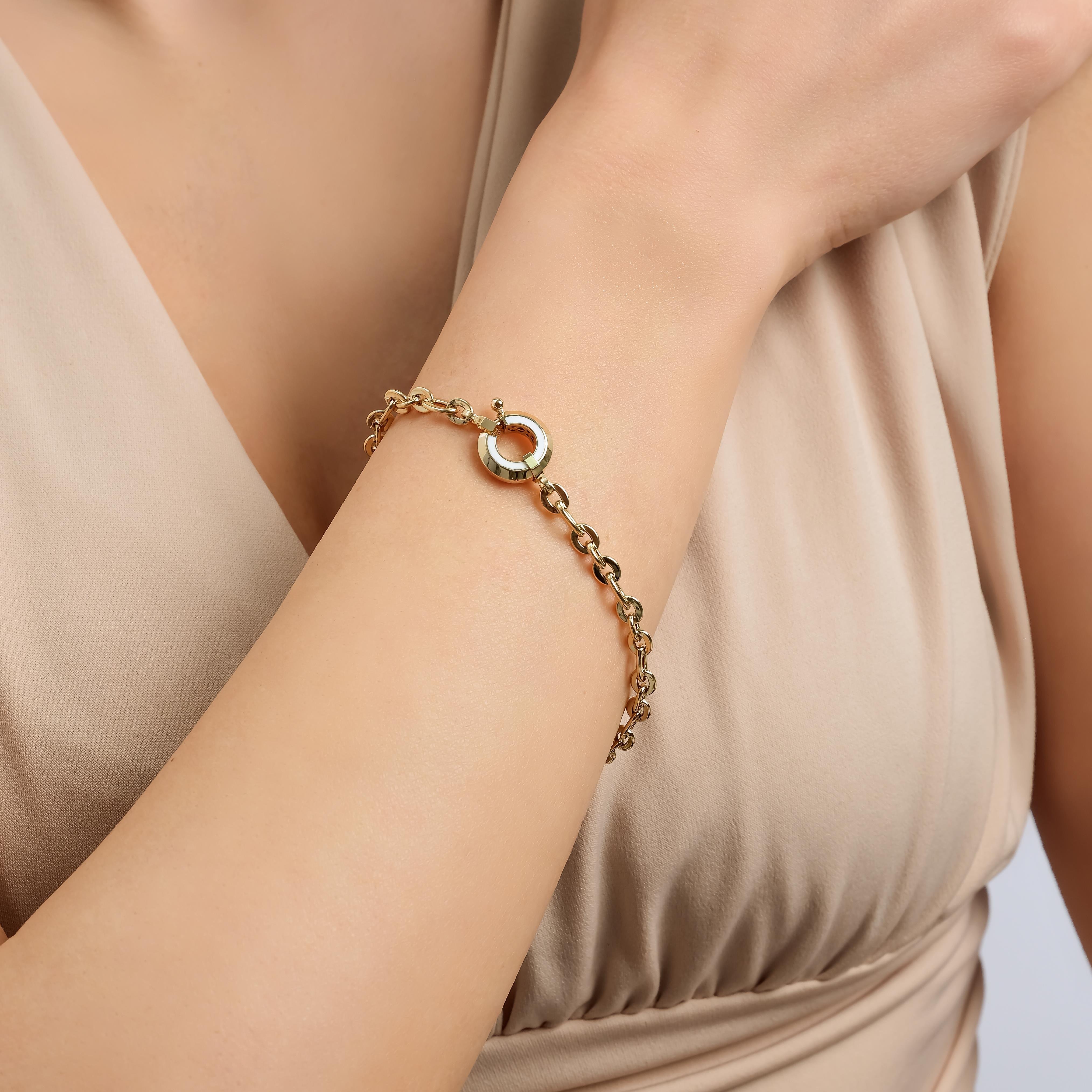 14 Ayar Charm Bileklik