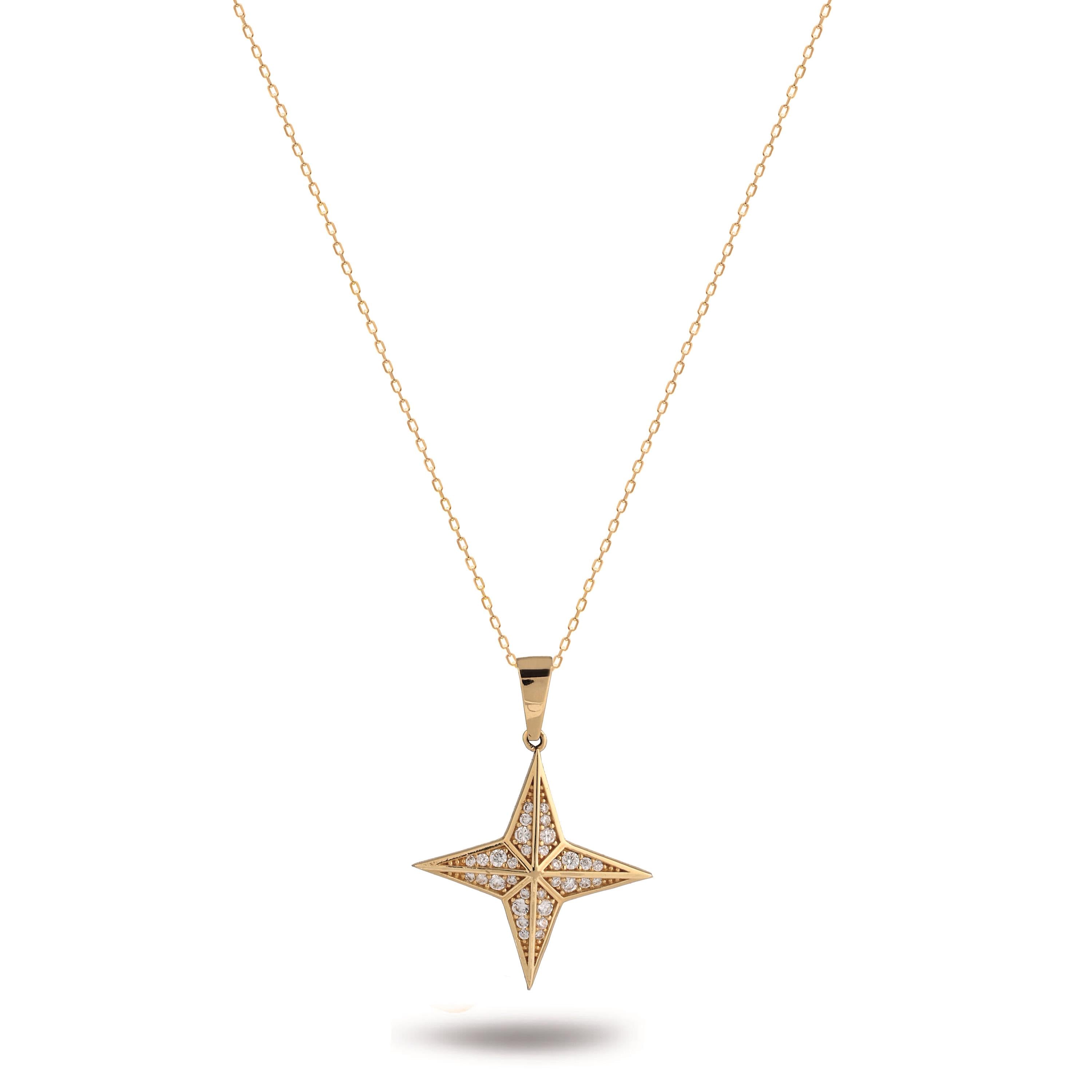 Kuzeyyıldızı Charm Kolye