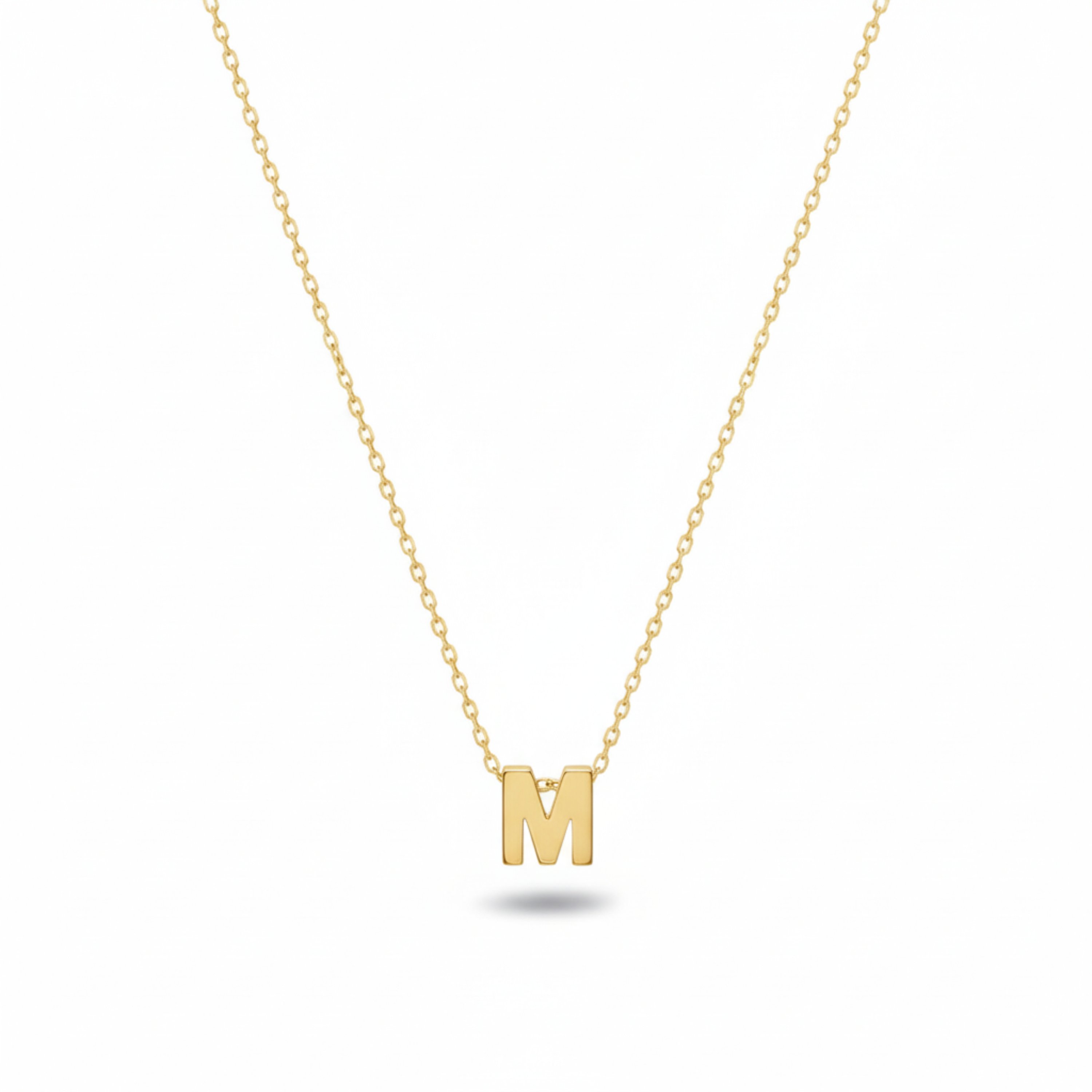 Minimalist Harf Kolye