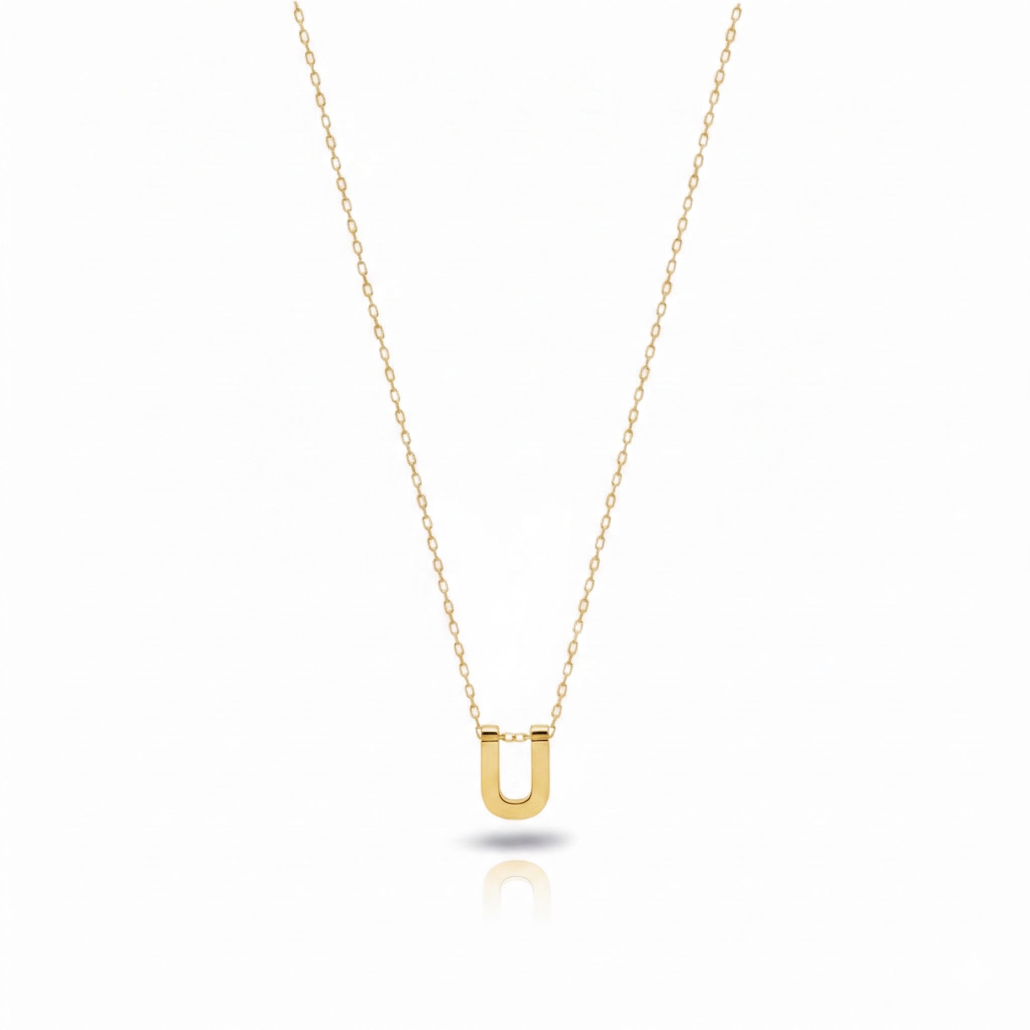 Minimalist Harf Kolye