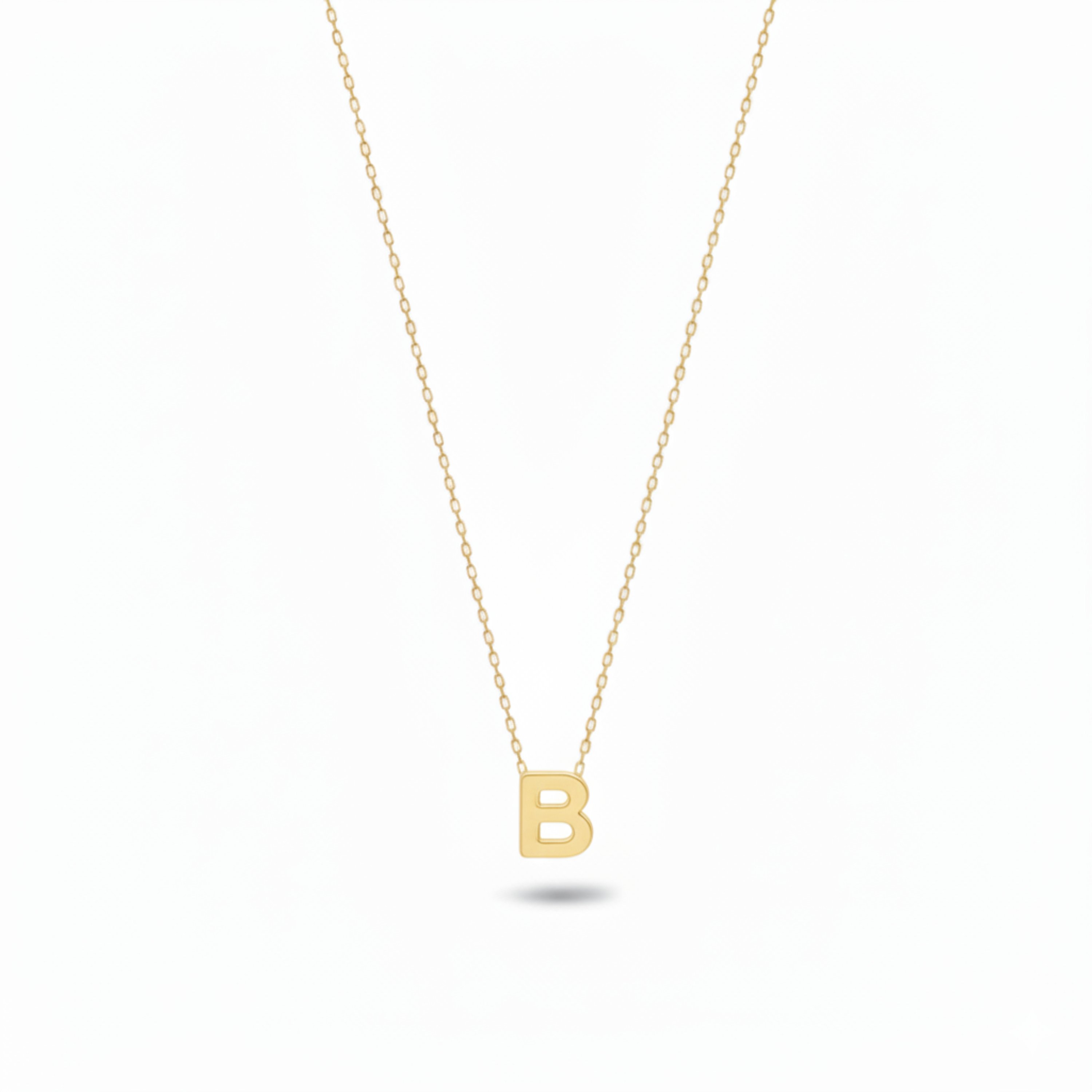 Minimalist Harf Kolye