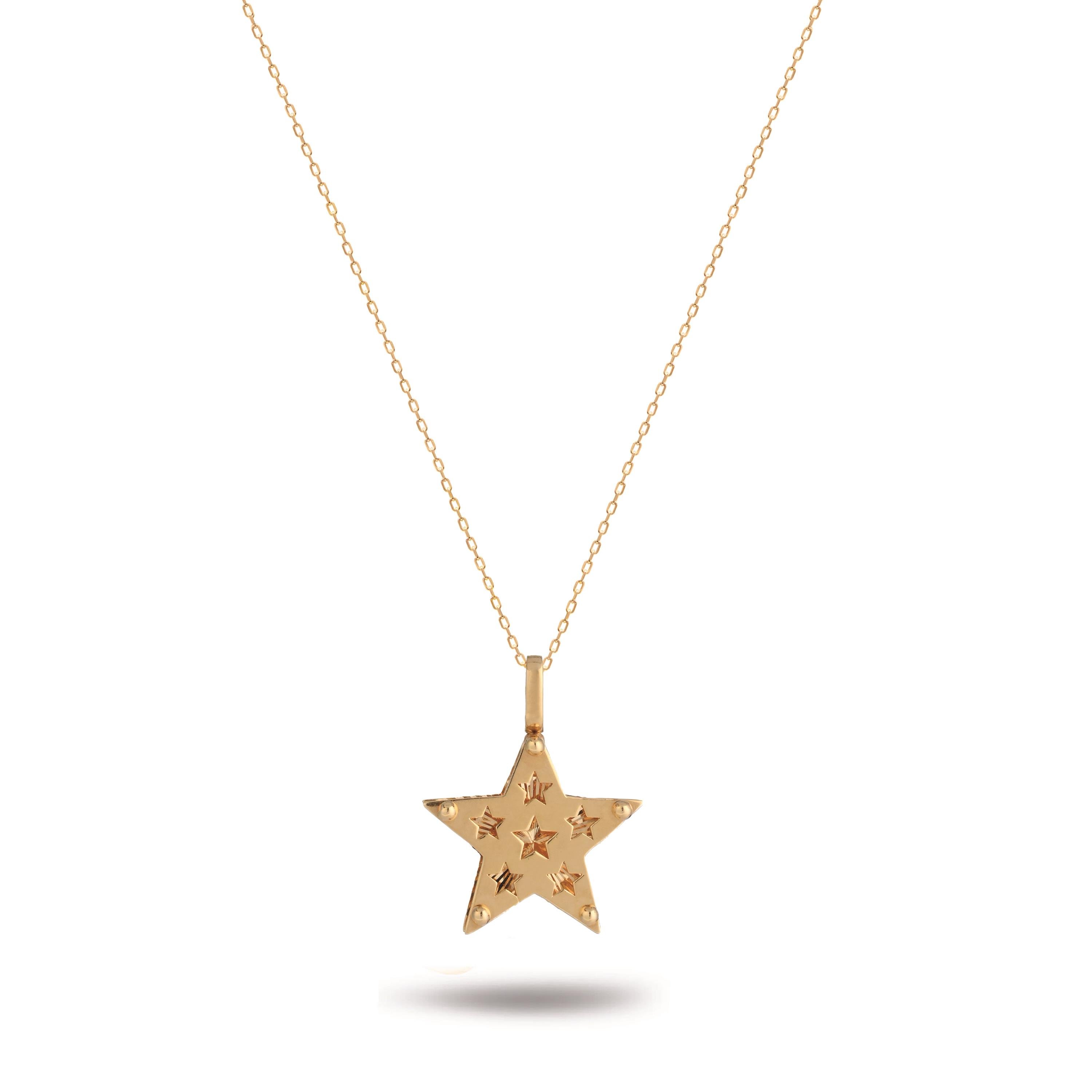 Yıldız Charm Kolye