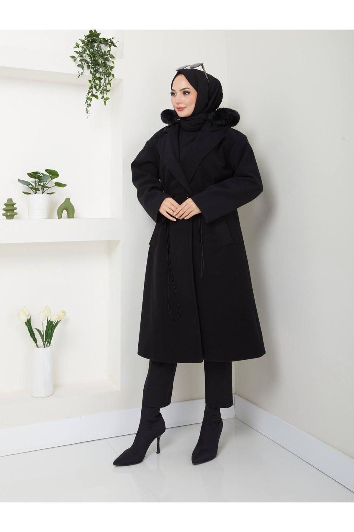 KAPÜŞONLU KAŞE MONT 120 CM