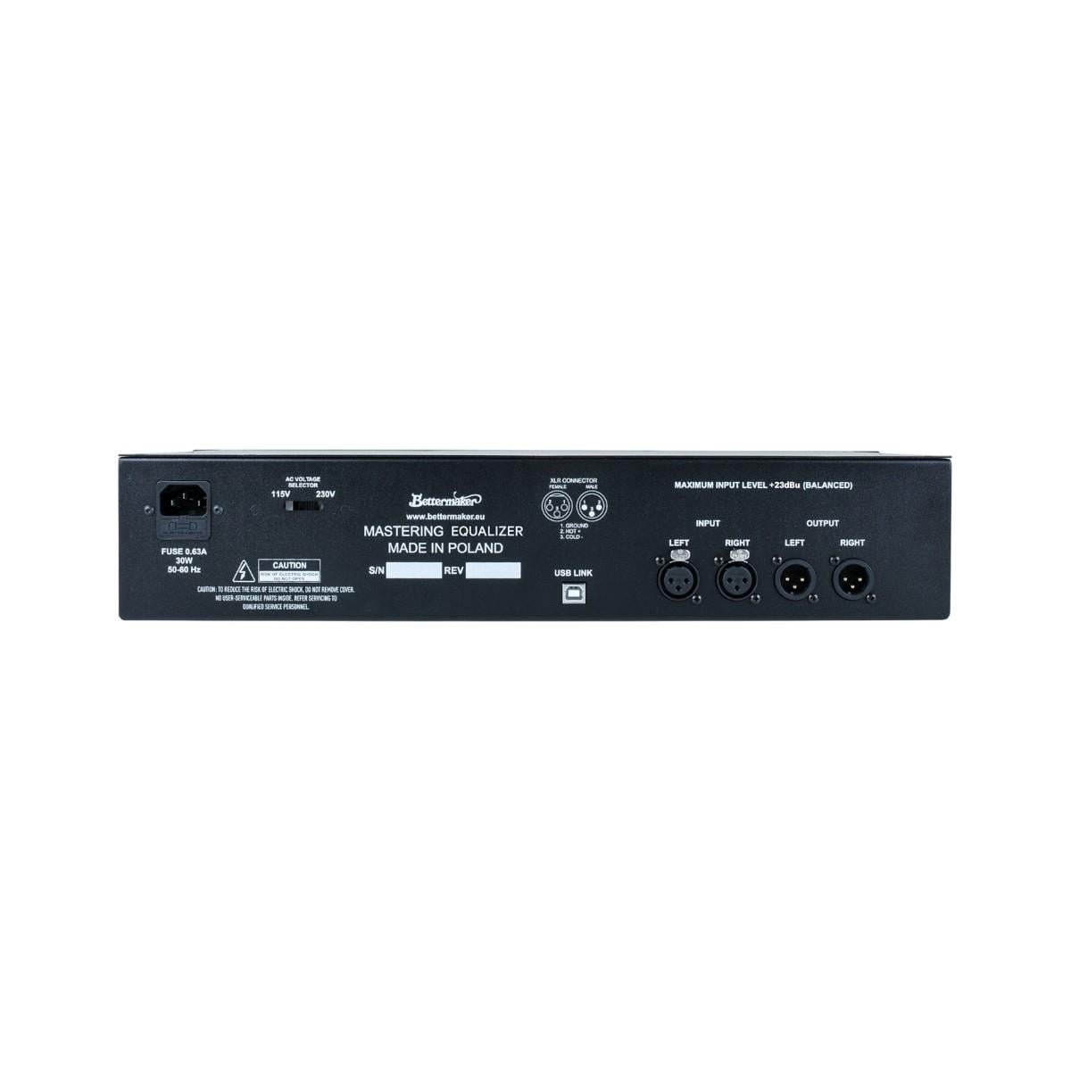 Bettermaker Mastering Equalizer