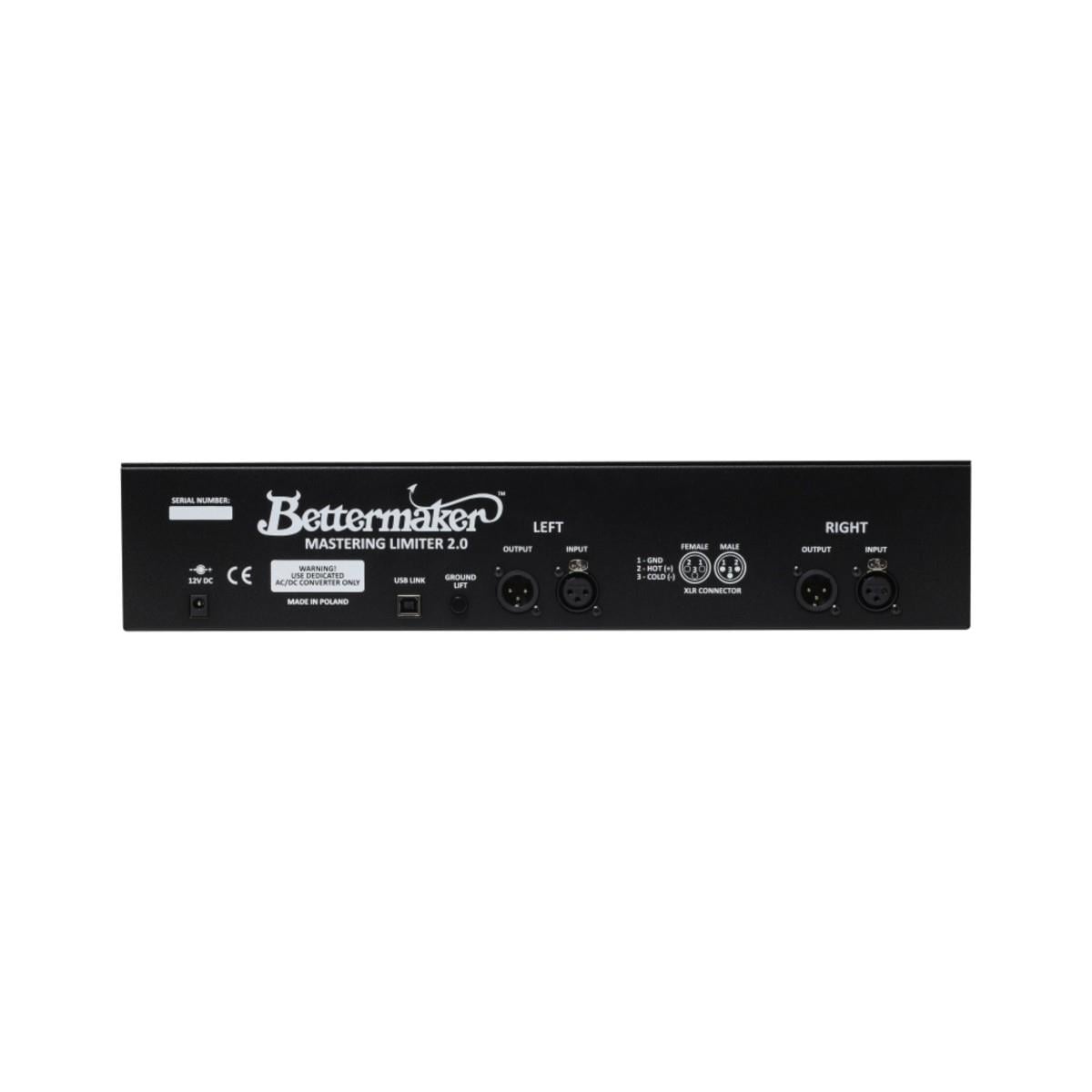 Bettermaker Mastering Limiter 2.0