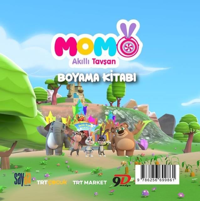 Akıllı Tavşan Momo Boyama Kitabı