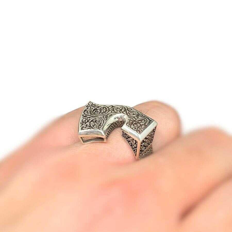 Mehmed: Fetihler Sultanı Süleyman Bey Yüzüğü Gümüş