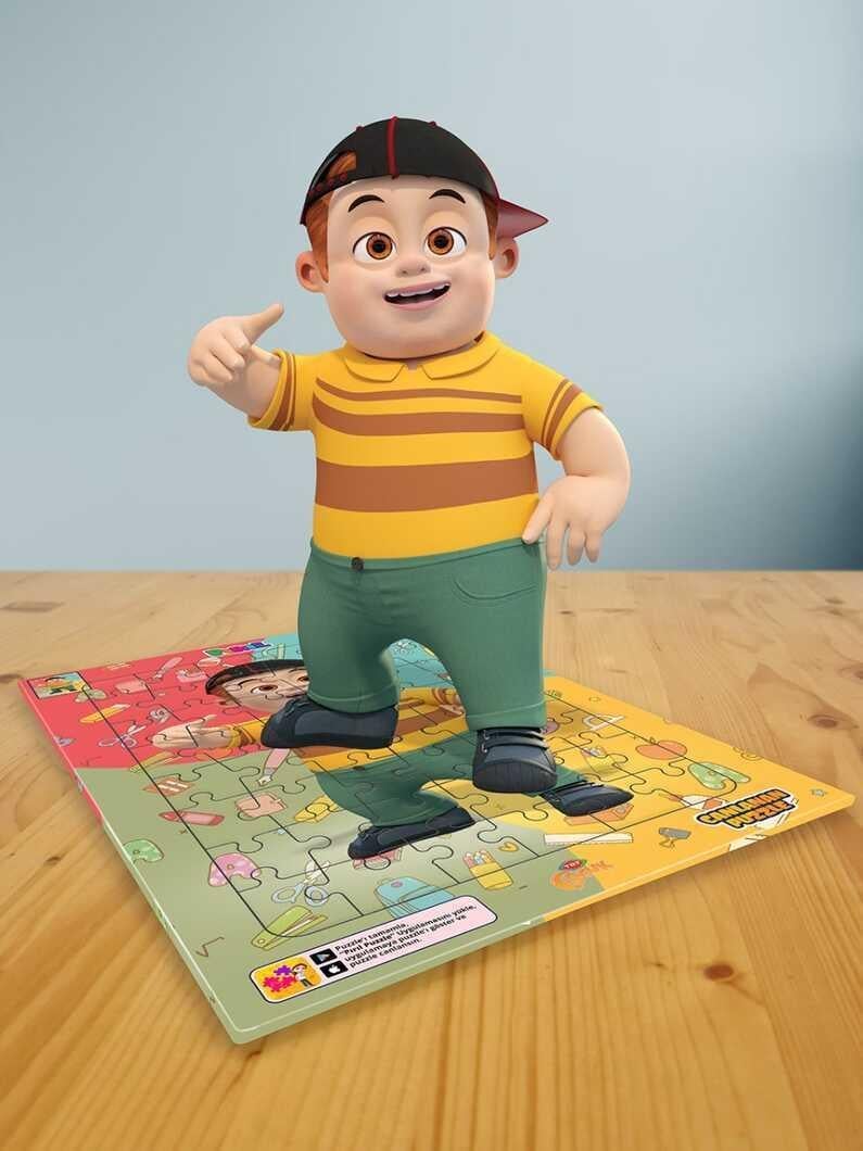 Pırıl Canlanan Puzzle - Cesur Rap