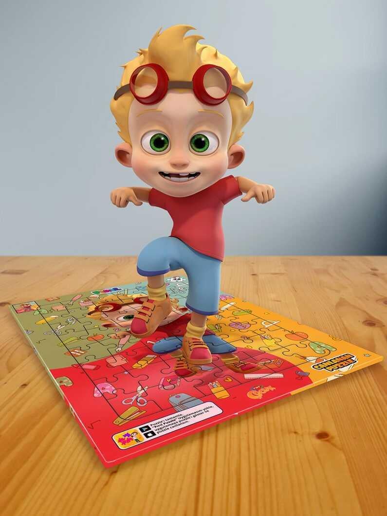 Pırıl Canlanan Puzzle - Uzay Dans