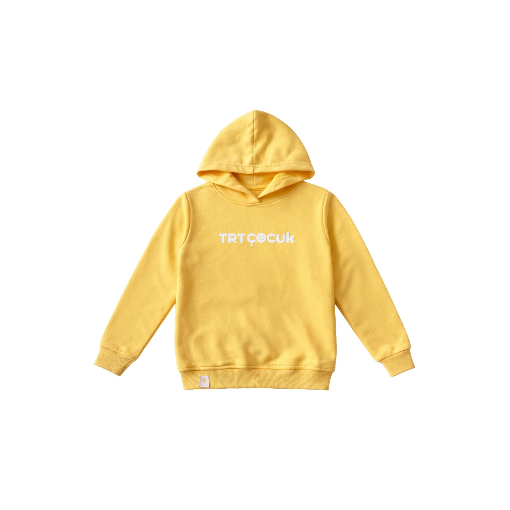 TRT Çocuk Baskılı  Kapüşonlu Sweatshirt