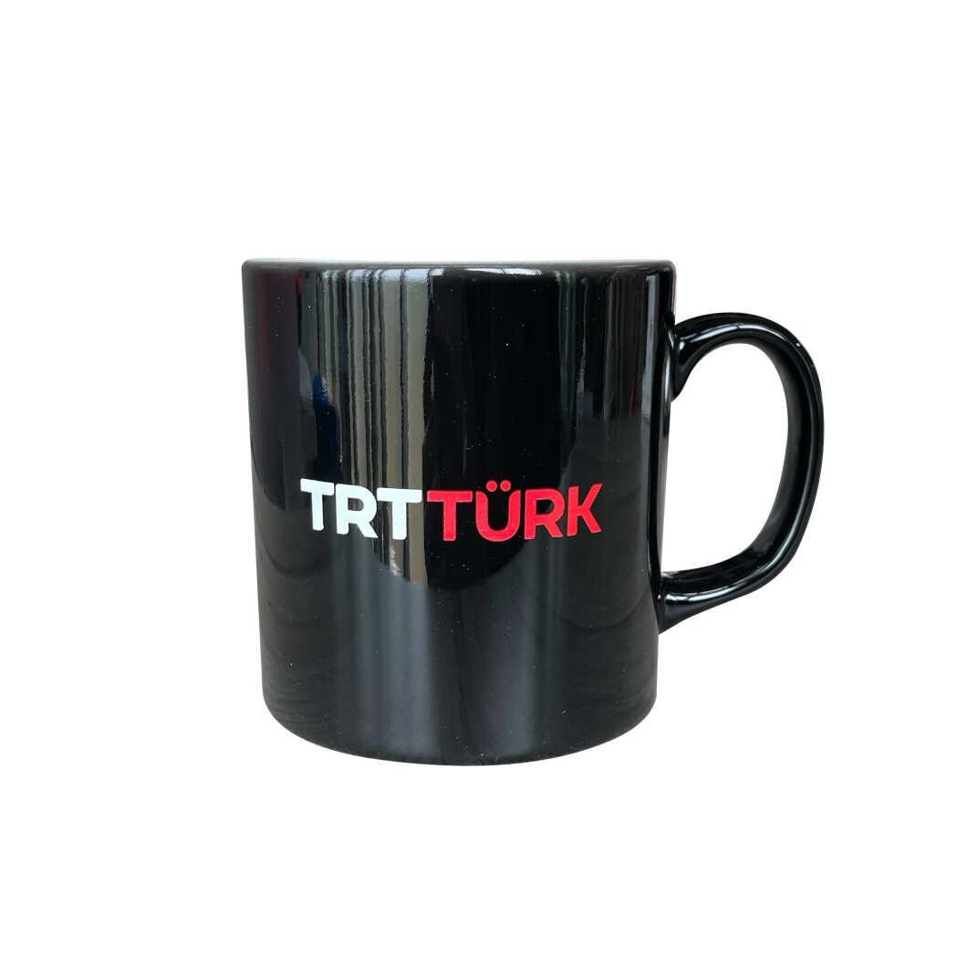 TRT Türk Logolu Siyah Kupa