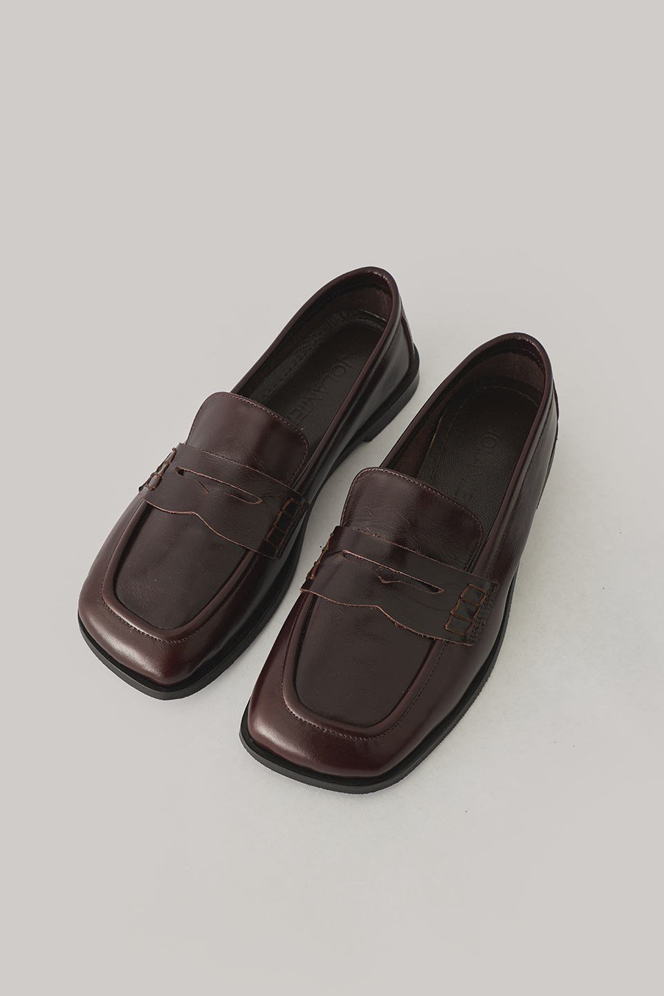 Acı Kahve Klasik Deri Loafer