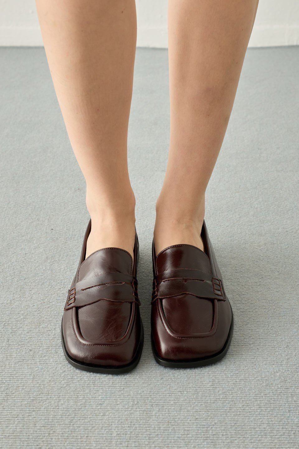Acı Kahve Klasik Deri Loafer