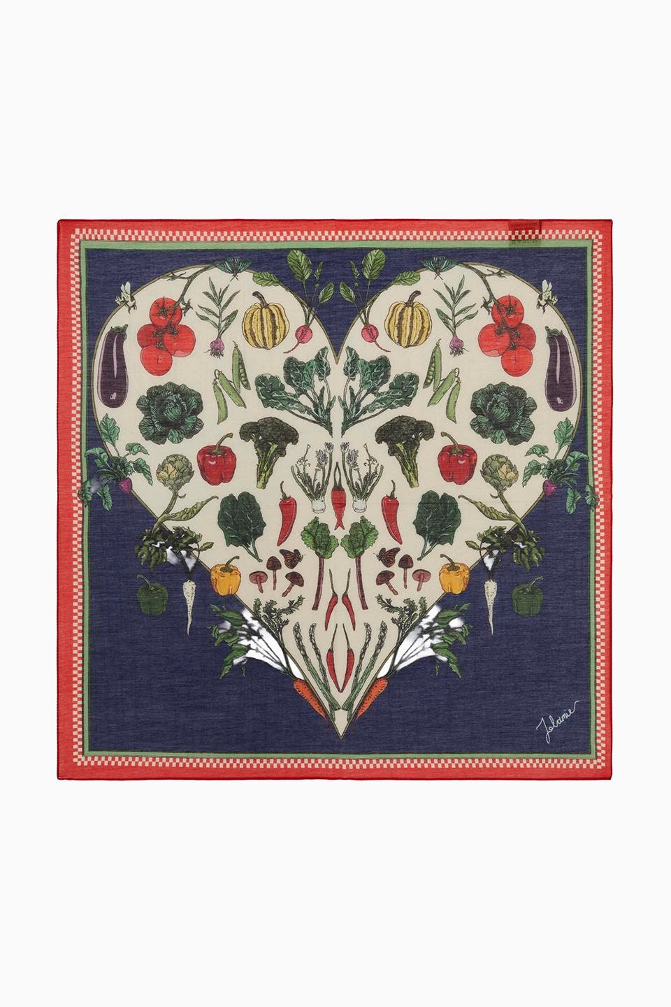 DESENLİ MODAL EŞARP VEGETABLE