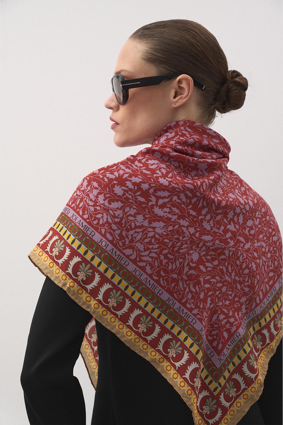 Flora Modal Eşarp Camel