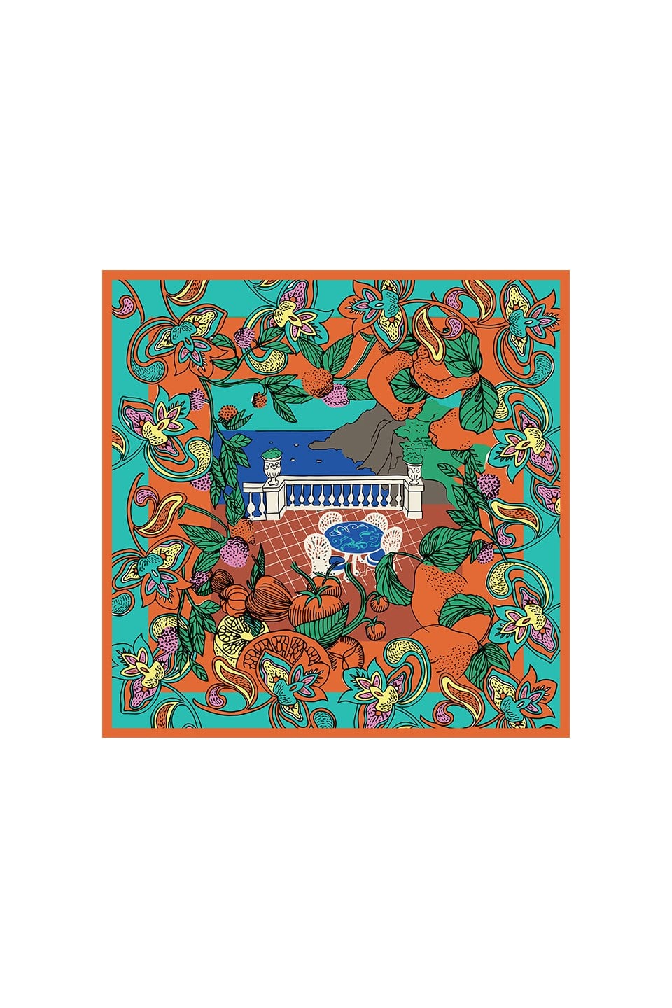 Solara Desenli Modal Eşarp