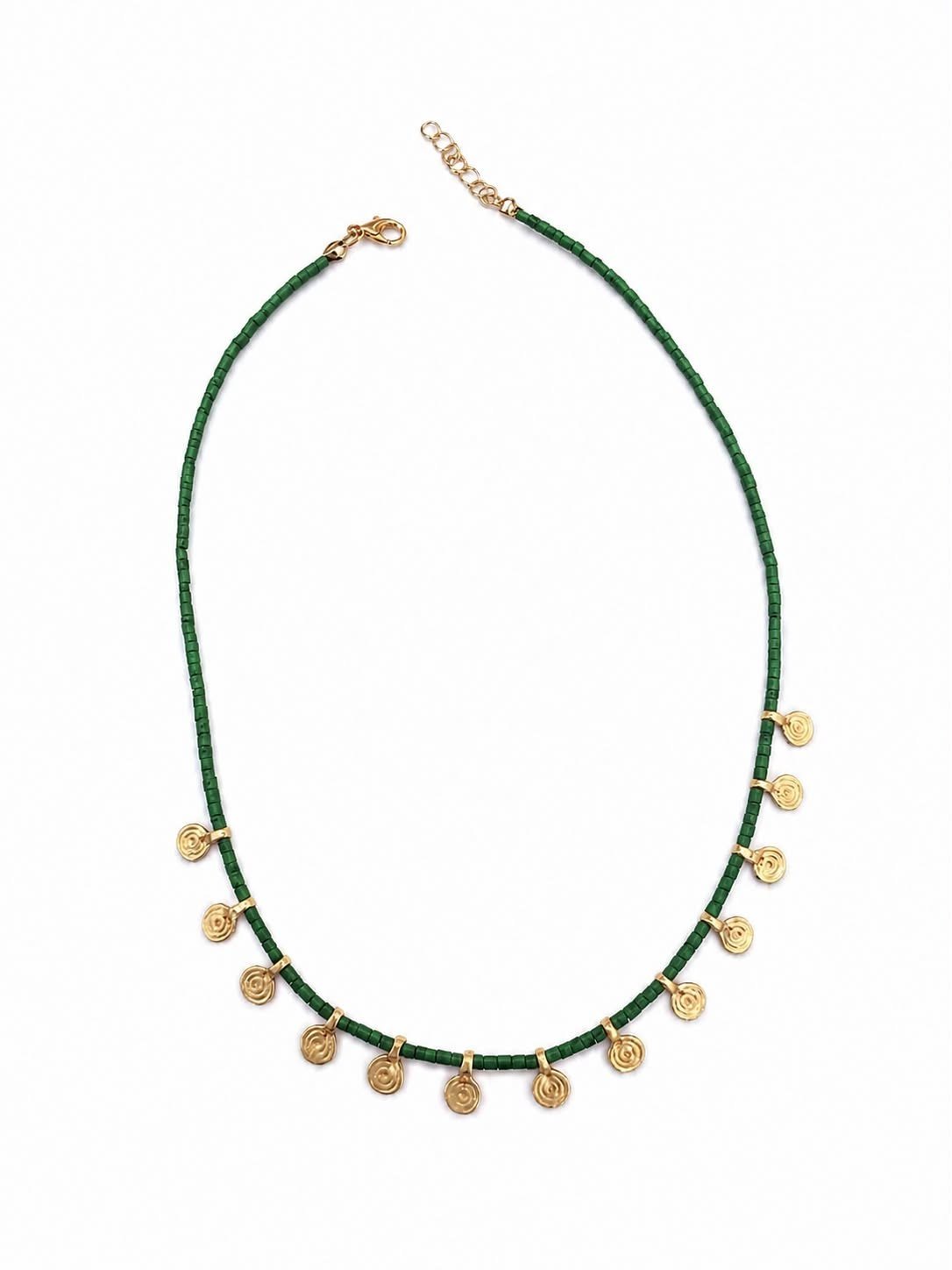  El Yapımı Afgan Boncuğu Choker Kolye