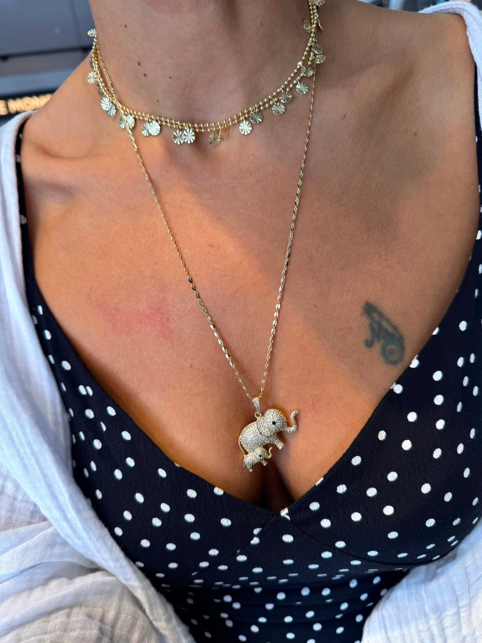 14k Gold Fil İkon Kolye