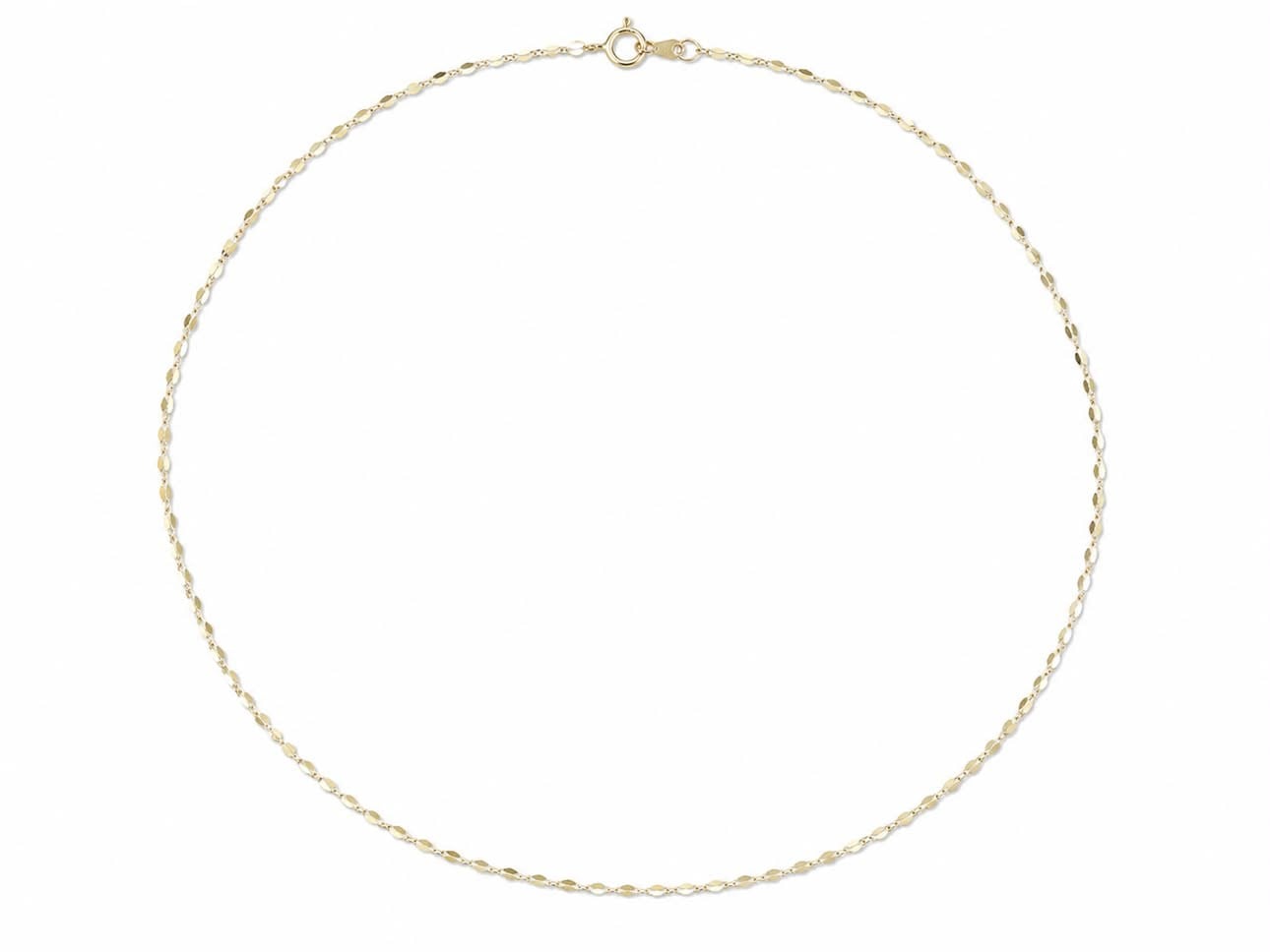 14k Gold  Tek Taşlı İkili Kolye