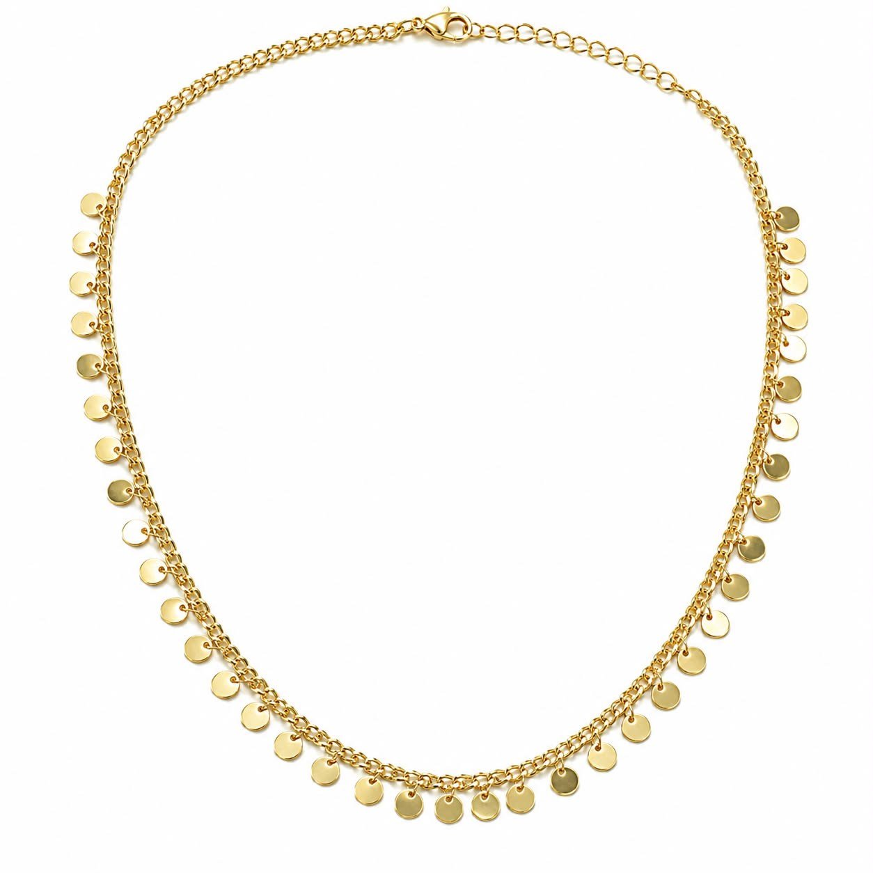 Arı Figürlü 14K Gold Kadın Kolye (50cm)
