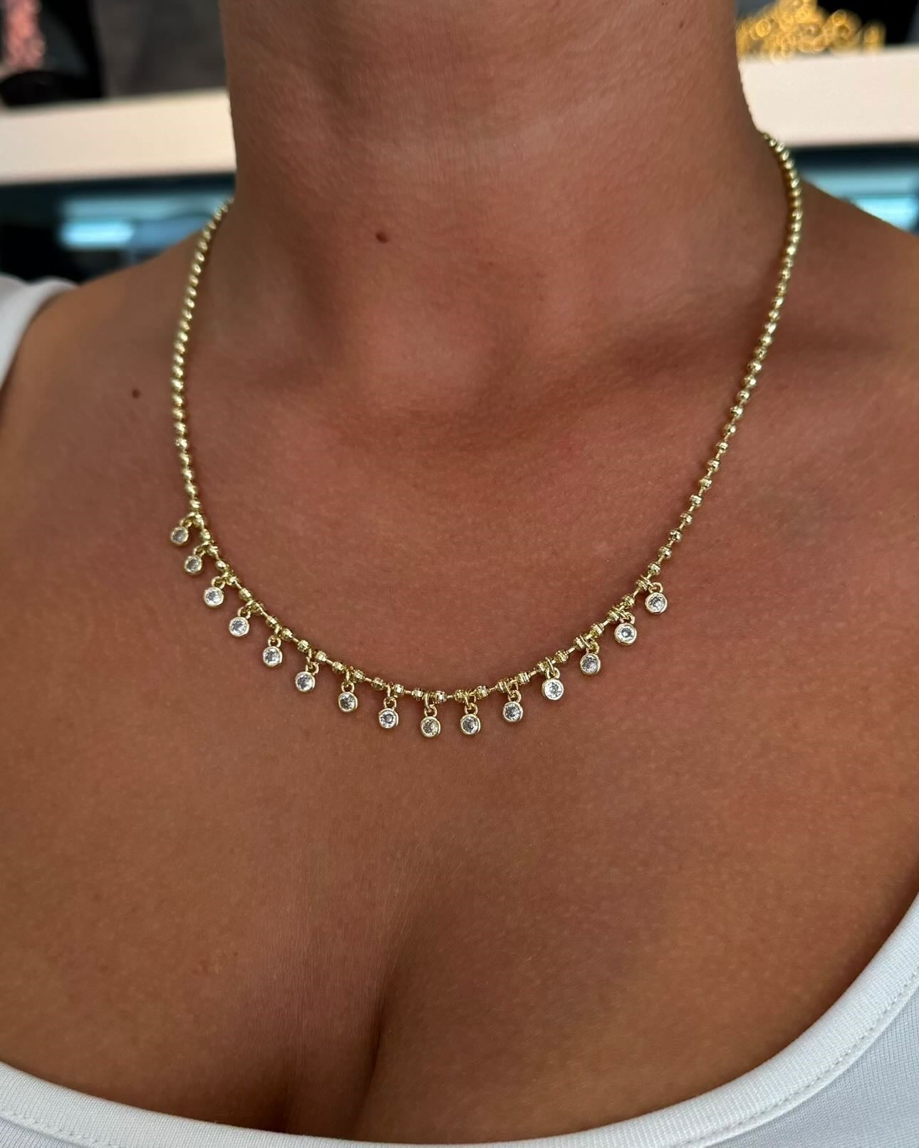 ATSY Yeni Sezon 14K Altın Kaplama Vip Kolye