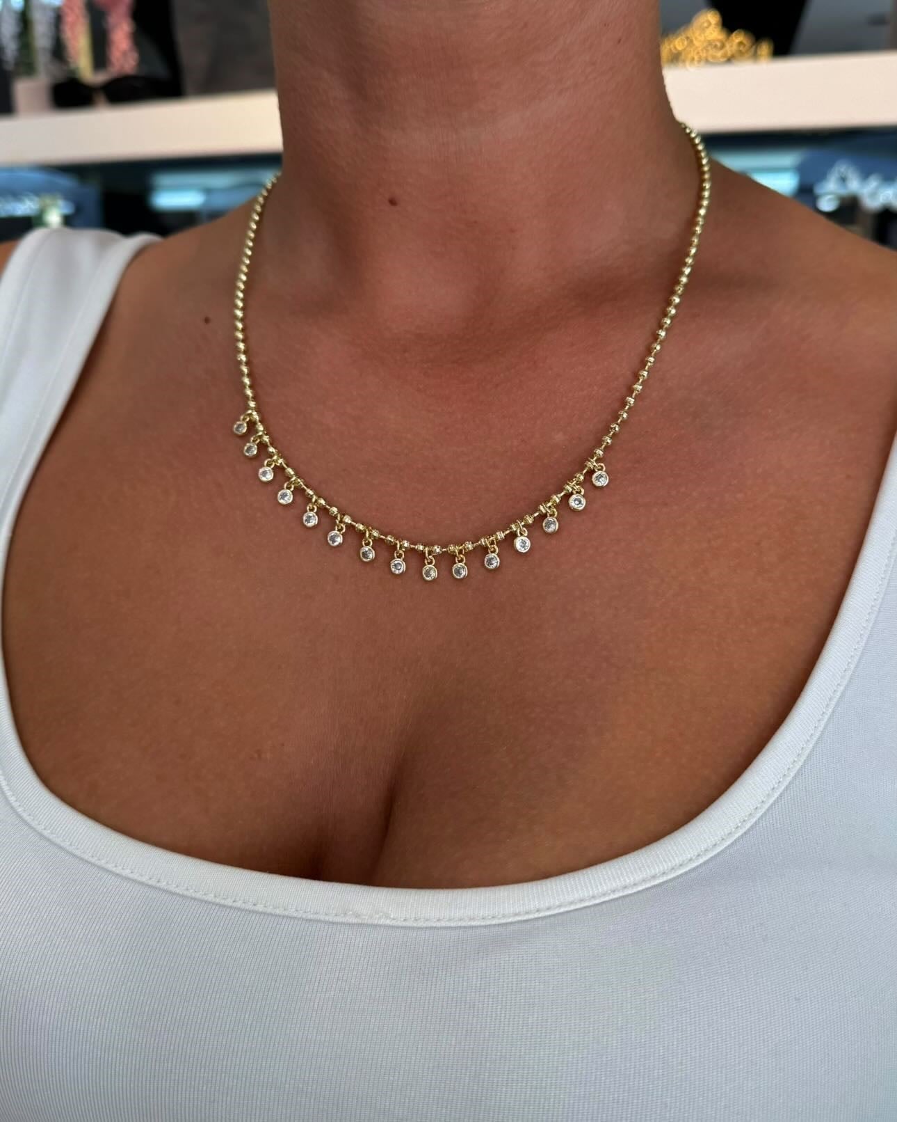 ATSY Yeni Sezon 14K Altın Kaplama Vip Kolye