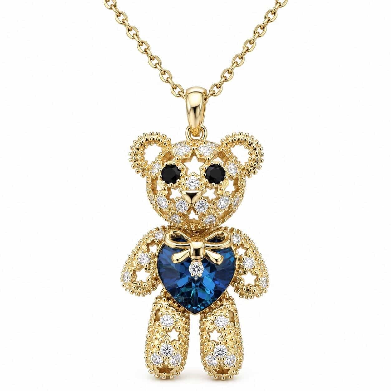 Haraketli Bear Kolye