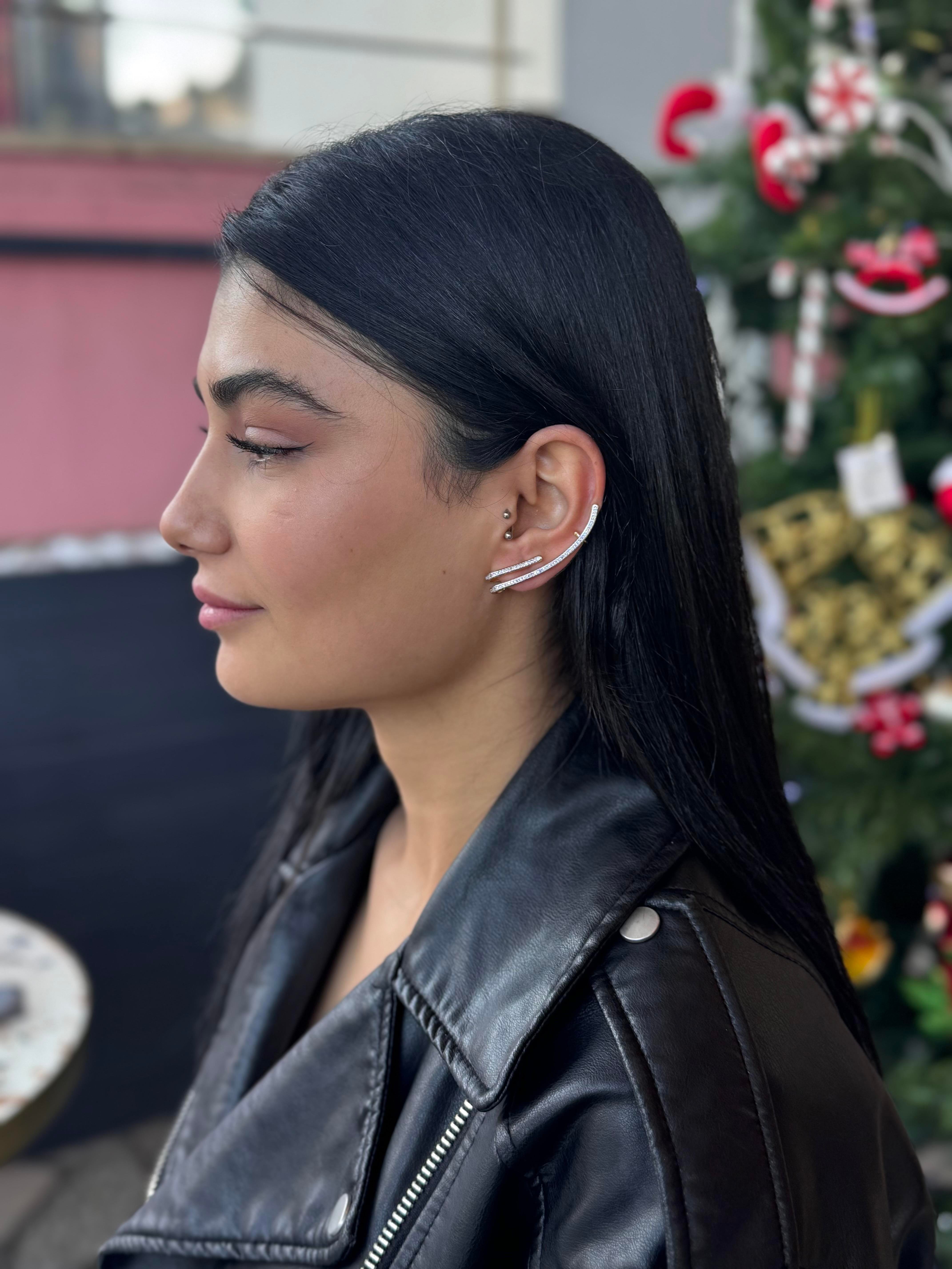İğneli Ear cuff 