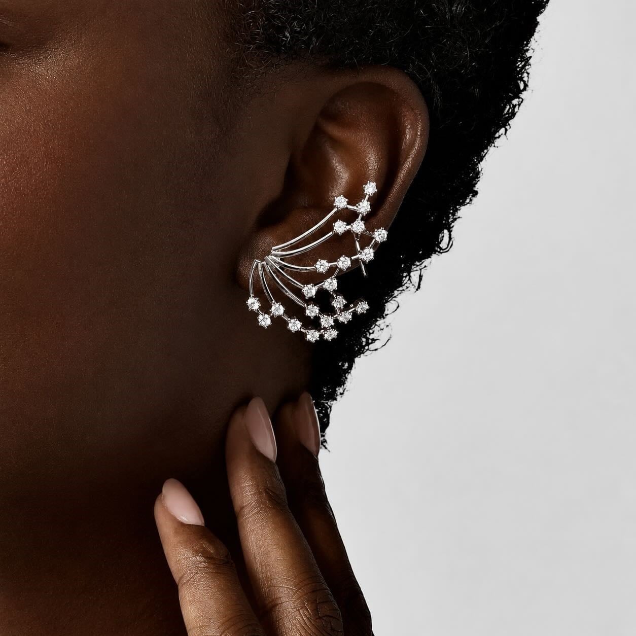 İğneli Ear Cuff Küpe (Çift)