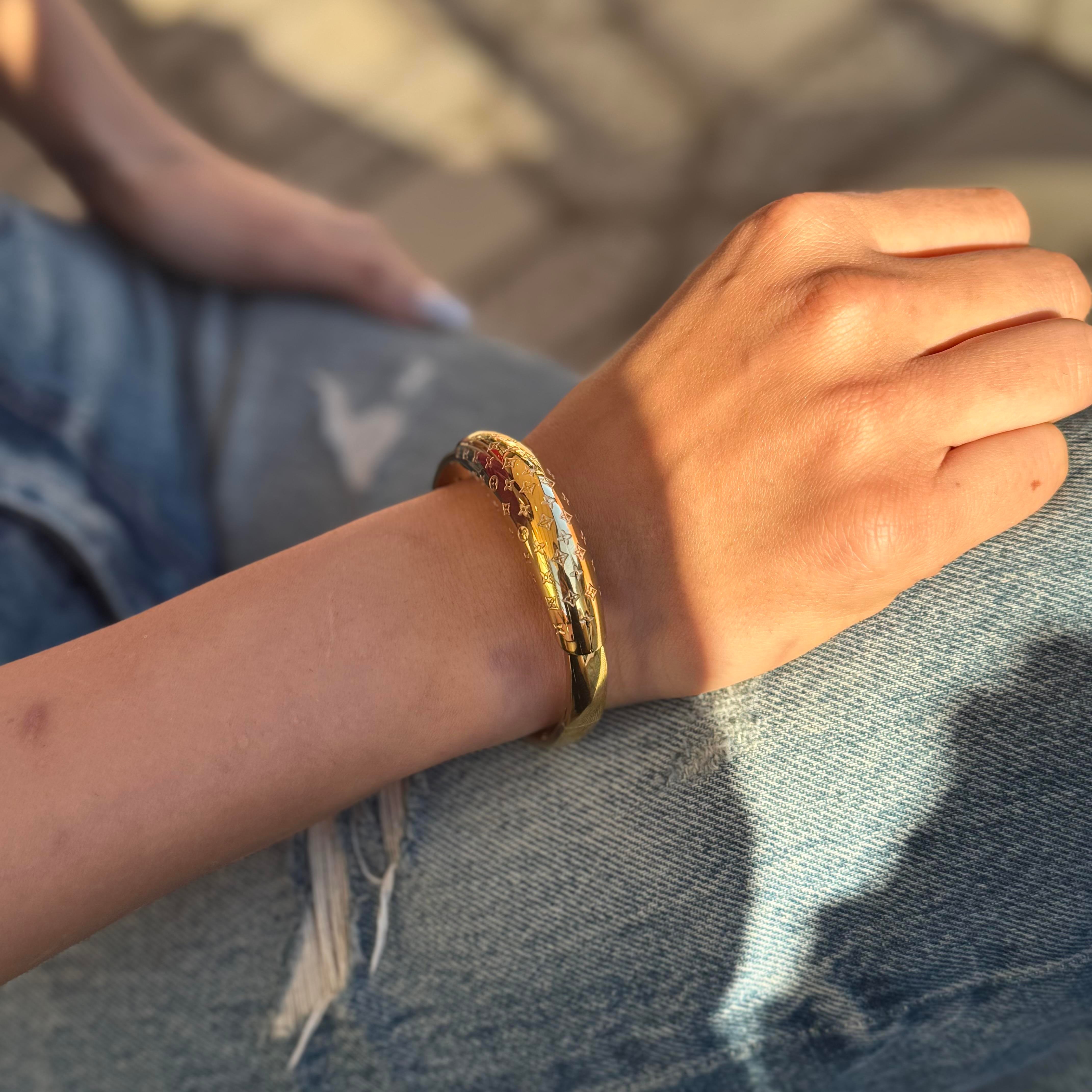 LV Marka serisi VIP Gold Bileklik